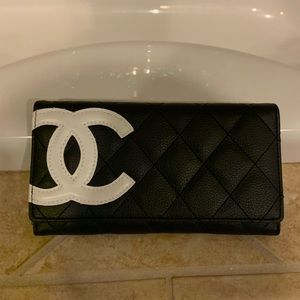 Black Chanel wallet